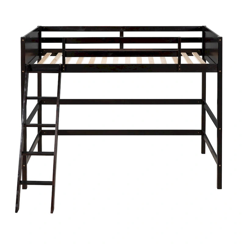 Lit mezzanine simple avec échelle