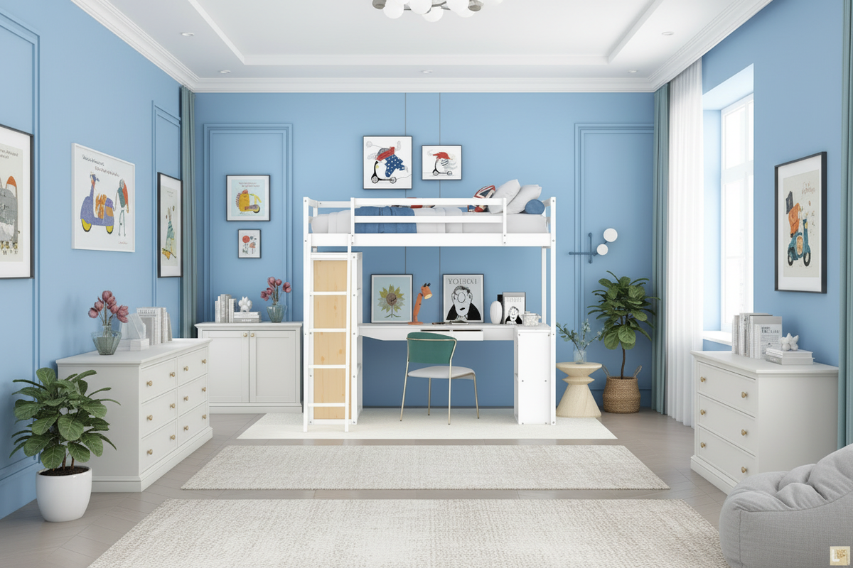 Loft Bed Homepage Banner - Wide View